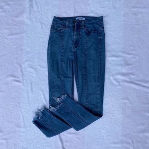 O2 denim dark wash jeans